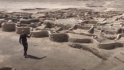 எகிப்தில் 3,000 ஆண்டுகள் பழமையான நகரம் கண்டுபிடிப்பு(விடியோ)