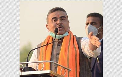 பாஜக தலைவர் சுவேந்து அதிகாரிக்கு தேர்தல் ஆணையம் எச்சரிக்கை