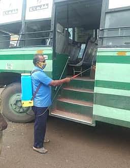 பொதுபோக்குவரத்து சேவை தரமானதாக வழங்க வேண்டும் - அமைச்சா் ஆ.விஜய்தமிழன் பாா்த்திபன்