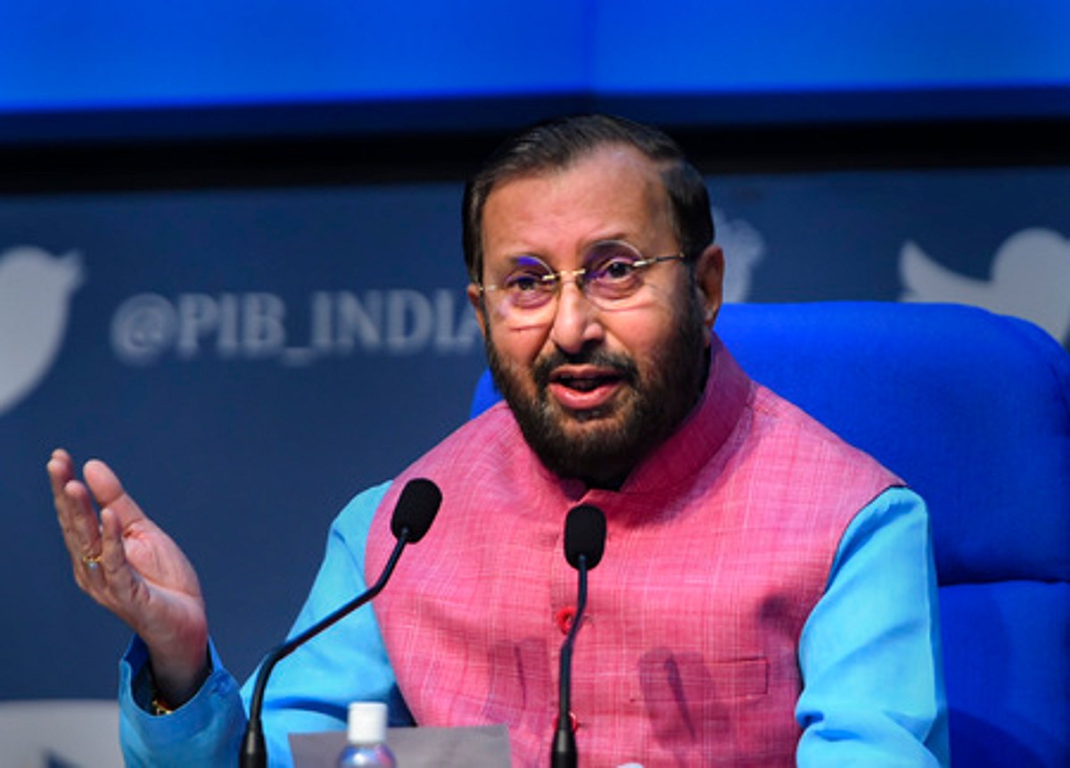 மத்திய அமைச்சா் பிரகாஷ் ஜாவடேகருக்கு கரோனா