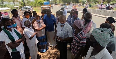 கிராப்பட்டியில் ஆக்கிரமிப்பு அகற்ற அறிவுறுத்தல்