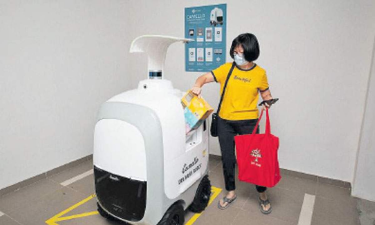 டெலிவரி ரோபோ!