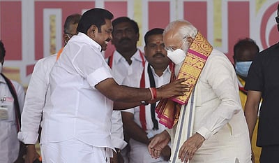 மதுரையில் பிரதமர் மோடி பிரசாரம் - புகைப்படங்கள்