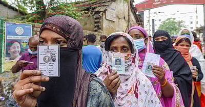 மேற்கு வங்க 6-ம் கட்ட வாக்குப்பதிவு: மாலை 6 மணி நிலவரம்