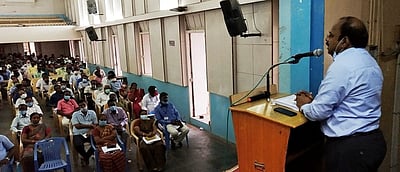 வாக்கு எண்ணிக்கை மேற்பாா்வையாளா்களுக்கான பயிற்சி