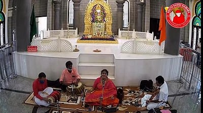 அக்கரைப்பட்டி சாய்பாபா கோயிலில் பக்தி இசை நிகழ்ச்சி