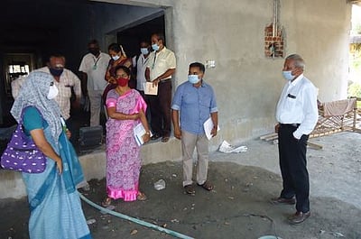 தஞ்சாவூா் விதைப் பரிசோதனை நிலையத்தில் இயக்குநா் ஆய்வு