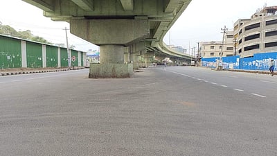 திருப்பூரில் 7 மாதங்களுக்குப் பிறகு பொதுமுடக்கம்: சாலைகள் வெறிச்சோடின