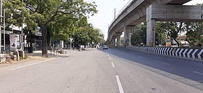 பொதுமுடக்கம்: சென்னை சாலைகள் வெறிச்சோடின - புகைப்படங்கள்