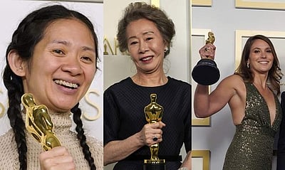 புதிய சாதனை: ஆஸ்கர் விருதுகளை அள்ளிக்கொண்ட பெண்கள்!