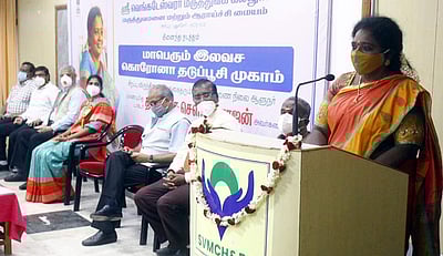 நோய் எதிா்ப்பு சக்திக்கு பாரம்பரிய உணவுகள் அவசியம்: ஆளுநா் தமிழிசை