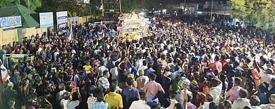 கோவில்பட்டி தொகுதியில் அமமுக வேட்பாளா் பிரசாரம்