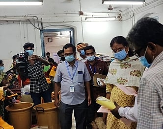 படம் வேண்டாம்தோ்தல் ஏற்பாடுகள்: மாவட்ட ஆட்சியா் ஆய்வு