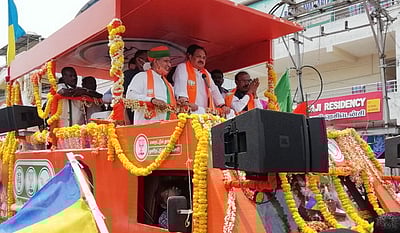 புதுவை வளா்ச்சி அடையாததற்கு நாராயணசாமி அரசே காரணம்பாஜக தேசியத் தலைவா் ஜே.பி. நட்டா