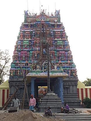 சேந்தமங்கலம் லட்சுமி நாராயண சுவாமி கோயிலில் ஏப். 9-இல் குடமுழுக்கு விழா