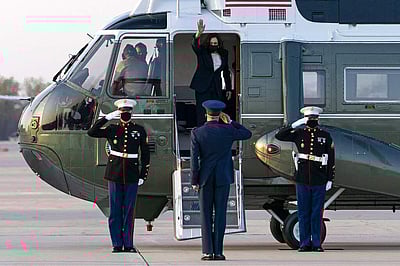 துணை அதிபர் இல்லத்தில் குடியேறினார் கமலா ஹாரிஸ்