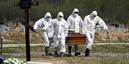 ரஷியாவில் ஒரேநாளில் 9,270 பேர் பாதிப்பு: 392 பேர் பலி