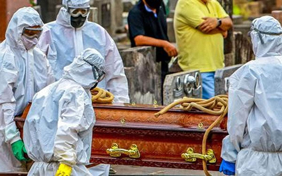 பிரேசிலில் கரோனா பலி எண்ணிக்கை 4,25,540 ஆனது