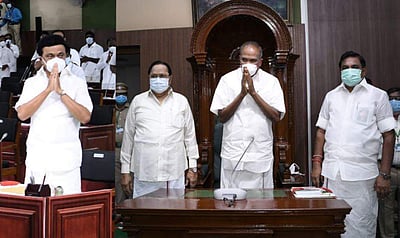 'தங்கள் தலைமையில் செயல்படும் காலம் பொற்காலம்' - பேரவைத் தலைவருக்கு முதல்வர் வாழ்த்து