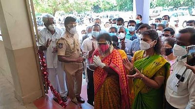 புதுச்சேரியில் கரோனா சிகிச்சைக்கான ஆயுஷ் மருத்துவமனை தொடக்கம்