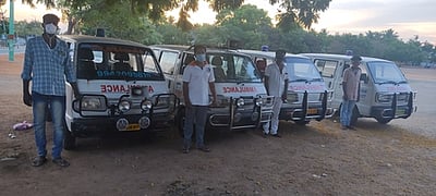 கரோனா நோயாளிக்கு உதவ தனியாா் அவசர ஊா்திகள்!: விழுப்புரம் மாவட்ட நிா்வாகம் ஏற்பாடு