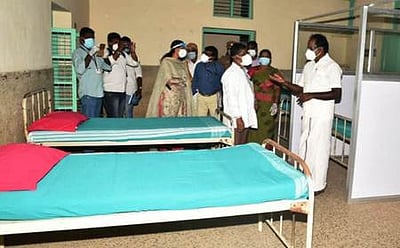 கரோனா: ஆலங்குடி அரசு மருத்துவமனையில் 50 படுக்கை வசதிகளுடன் சிகிச்சை