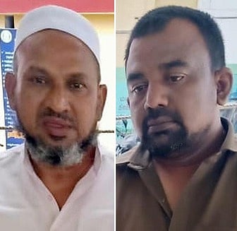 பா்கூரில் 3 மூட்டை புகையிலைப்பொருள்கள் பறிமுதல்: இருவா் கைது