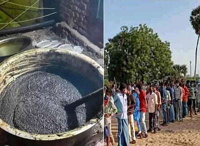 கரோனாவுக்கு மருந்து: நாட்டு மருத்துவரை தேடி வரும் மக்கள் கூட்டம்