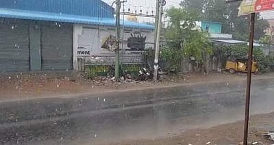 ஆரணி மற்றும் அதன் சுற்றியுள்ள பகுதிகளில் மழை