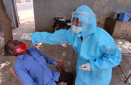 இந்தியாவில் ஒரேநாளில் 20.66 லட்சம் கரோனா பரிசோதனைகள்