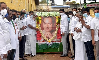 ஈரோட்டில் ராஜிவ் காந்தி நினைவு நாள் அனுசரிப்பு