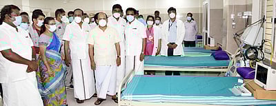 காஞ்சிபுரம் அரசு மருத்துவமனையில் ரூ.18 கோடியில் கூடுதல் மருத்துவக் கட்டடம்