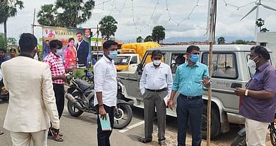 சுரண்டையில் திருமண வீட்டாருக்கு அபராதம்