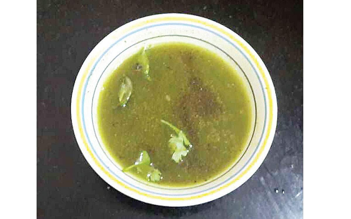 பொன்னாங்கண்ணிக் கீரை சூப்