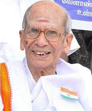 இந்திய அரசியல் நிா்ணய சபை உறுப்பினா்டி.எம்.காளியண்ணன் காலமானாா்!