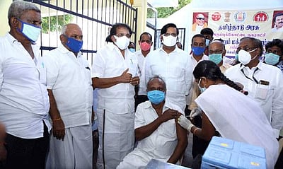 விருதுநகர் மாவட்டத்தில் கரோனா தொற்று படிப்படியாகக் குறைந்து வருகிறது: அமைச்சர் கே.கே.எஸ்.எஸ்.ஆர். ராமச்சந்திரன் தகவல்