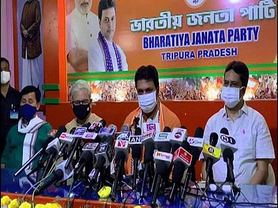 நந்திகிராமில் தோல்வியடைந்த மம்தா முதல்வராக தொடரக்கூடாது: திரிபுரா முதல்வர் பிப்லப் தேவ் குமார் தாக்கு