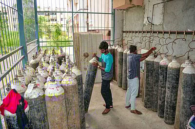 கர்நாடகம்: ஆக்சிஜன் பற்றாக்குறையால் 5 நோயாளிகள் பலி