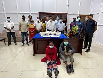 சென்னை விமான நிலையத்தில் ரூ.100 கோடி ஹெராயின் பறிமுதல்