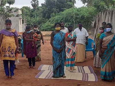 பரமன்குறிச்சி ஊராட்சிப் பகுதியில்இந்து முன்னணி மௌன அஞ்சலி