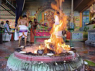 சாமுண்டீஸ்வரி கோயிலில் மிளகாய் சண்டியாகம்