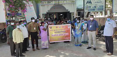 உடன்குடியில் காய்ச்சல்கணக்கெடுப்பு பணி தொடக்கம்