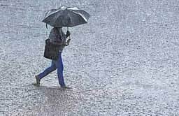 திருப்பத்தூா் பகுதிகளில் பலத்த மழை