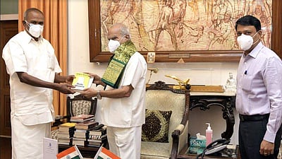 ஆளுநருடன் பேரவைத் தலைவர் அப்பாவு சந்திப்பு