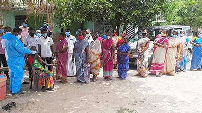 கரோனா பரிசோதனை முகாம்