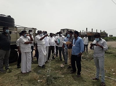 கூத்தாநல்லூரில் உழவா் சந்தை அமைக்க ஏற்பாடு எம்எல்ஏ ஆய்வு