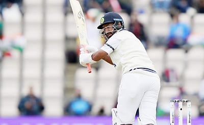 36-வது பந்தில் முதல் ரன்னை எடுத்த புஜாரா