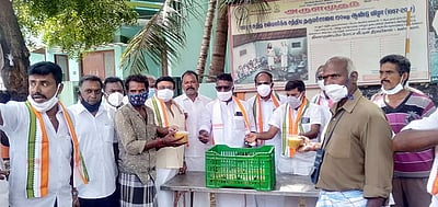 காரைக்காலில் ராகுல் காந்தி பிறந்தநாள்