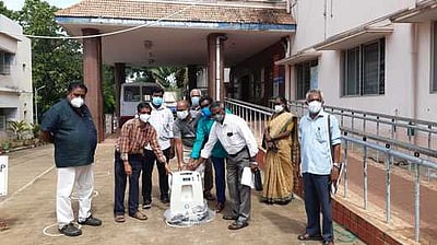 பத்மநாபபுரம்  அரசு மருத்துவமனைக்கு ஆக்சிஜன்  செறிவூட்டி அளிப்பு