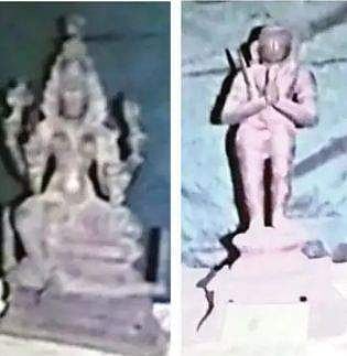 காஞ்சிபுரம் ஏகாம்பரநாதா் கோயிலில் 16  சிலைகள் கண்டெடுப்பு